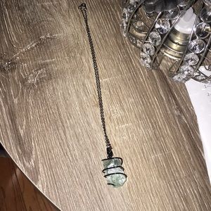 Wire wrapped crystals